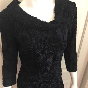 Vintage Bullocks Wilshire Black Dress